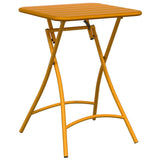 Bistro Table Mustard 55 x 55 x 72.5 cm Powder-coated Steel 42002945