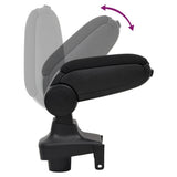 Car Armrest Black 15x35x cm ABS 154686