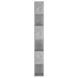 Book Cabinet Room Divider Concrete Grey 100x24x188 cm 3082075