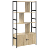 Bookshelf Sonoma Oak 80 x 30 x 155.5 cm Engineered Wood 868438
