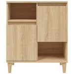 Sideboards 2 pcs Sonoma Oak 60x35x70 cm Engineered Wood 3185722