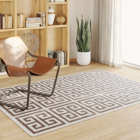 ZNTS Indoor & Outdoor Rug Short Pile Multicolour 160x230 cm Anti Slip 4007223