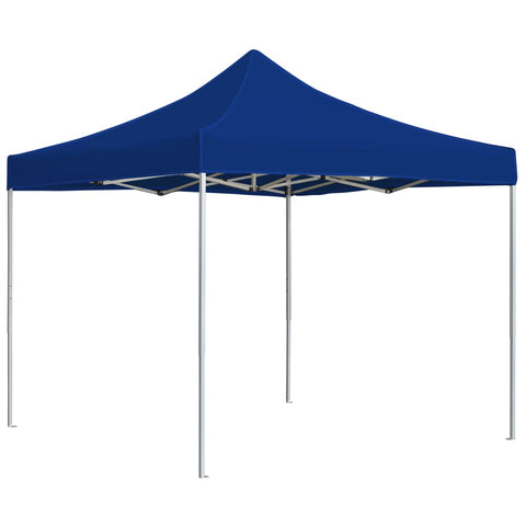 ZNTS Professional Folding Party Tent Aluminium 2x2 m Blue 48926