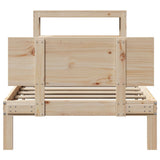 Bed Frame with Headboard without Mattress 90x200 cm 3306080