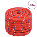 Boat Rope Red 20 mm 100 m Polypropylene 152422