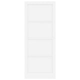 Interior Door White 93 x 232 cm Plywood 42052403