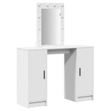 Dressing Table White 102 x 33 x 135 cm Engineered Wood 865181