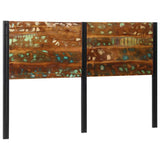 Headboard 160 cm Solid Wood Reclaimed and Iron 4017553