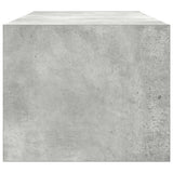 TV Cabinets 2 pcs Concrete Grey 80x31x25.5 cm Engineered Wood 861515