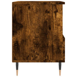 Bedside Cabinets 2 pcs Smoked Oak 40x35x50 cm Engineered Wood 830615