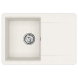 Sink White 670 x 460 mm 80% Quartz and 20% Resin 42028411