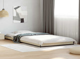 Bed Frame Sonoma Oak 80 x 200 cm Engineered Wood 8009143