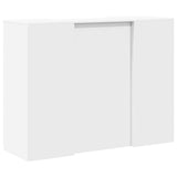 Reception Desk White 135x50x103.5 cm Engineered Wood 3324187