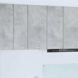Hanging Cabinet Concrete Grey and White 40 x 31 x 80 cm 884261