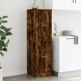 Apothecary Cabinet Smoked Oak 40x41x144,5 cm Engineered Wood 3309640