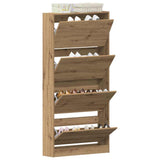 Shoe Cabinet Artisan oak 80 x 21 x 163.5 cm Engineered wood 3334026
