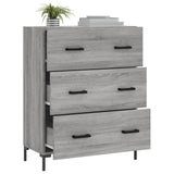 Sideboard Grey Sonoma 69.5x34x90 cm Engineered Wood 827858