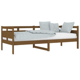 Day Bed without Mattress Honey Brown Solid Wood Pine 80x200 cm 820305
