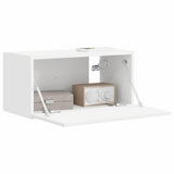 TV Wall Cabinet White 60 x 31 x 29.5 cm Engineered Wood 892189
