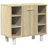 3 Piece Bathroom Furniture set Sonoma Oak Engineered Wood 3324976