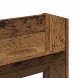 Shoe Cabinet 2 pcs Old wood 80 x 18 x 60 cm Engineered Wood 875024