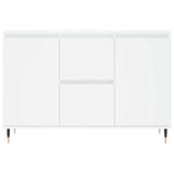 Sideboard White 101.5x35x70 cm Engineered Wood 827196