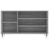 Shoe Cabinet Grey Sonoma 102x36x60 cm Engineered Wood 831410
