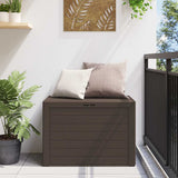 Garden Storage Box Brown 78x44x55 cm 49442