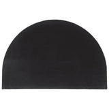 Door Mat Natural Half Round 60x90 cm Tufted Coir 155603