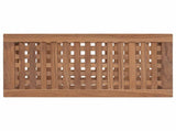 Bathroom Side Table Natural 60 x 30 x 45 cm Solid Teak Wood 42024291