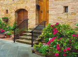Matte Black Outdoor 4 Level Iron Handrail 56957768
