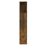 Headboard Cabinet Smoked Oak 100x18.5x102.5 cm 817264