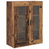 Highboard with Drawer 2 pcs Old Wood Engineered Wood 3415751