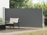 Retractable Side Awning Anthracite 300 x 180 cm Polyester 42035308
