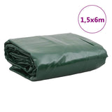 Tarpaulin Green 1.5x6 m 650 g/m 156141