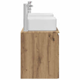 Bathroom Cabinet Set 3 pcs Artisan Oak 49.5 x 41 x 63 cm 3405646