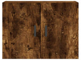 Wall Cabinet Smoked Oak 60x31x60 cm Engineered Wood 829977