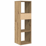 ZNTS Book Cabinet Artisan Oak 34x31x112 cm Engineered Wood 860291