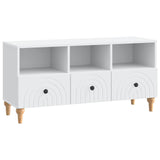 TV Cabinet White 102 x 34.5 x 50 cm Engineered Wood 894215