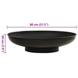 Fire Pit 80 cm Steel 313344
