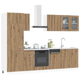 Kitchen Unit Lyon 8 pcs Artisan Oak Engineered Wood 3445841