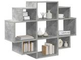 Wall Shelf Concrete Grey 90 x 25 x 90 cm Engineered Wood 8012175