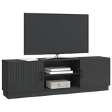 TV Cabinet Black 150 x 31 x 47 cm Engineered Wood 895376