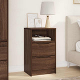 Bedside Table Brown Oak 40 x 30 x 467 cm Engineered Wood 888921