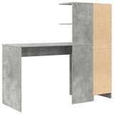 Desk 2 pcs Concrete Grey 3337292