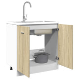 Bottom Cabinet Lyon Sonoma Oak 80x46x81.5 cm Engineered Wood 849612