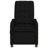 Recliner Chair Black 65 x 93 x 102 cm Fabric 42051309