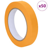 Painter Masking Tapes 50 pcs Yellow 19mm x 50m Paper 42019634