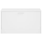 Shoe Storage Bench White 80x24x45 cm 243050