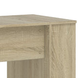 Desk Sonoma Oak 140x50x75 cm Engineered Wood 840550
